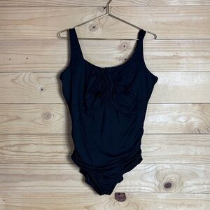 Lands end women’s black one piece size 18